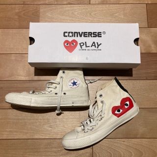 コムデギャルソン(COMME des GARCONS)の【たんぽぽ様専用】CONVERSE × PLAY コム・デ・ギャルソン25cm(スニーカー)