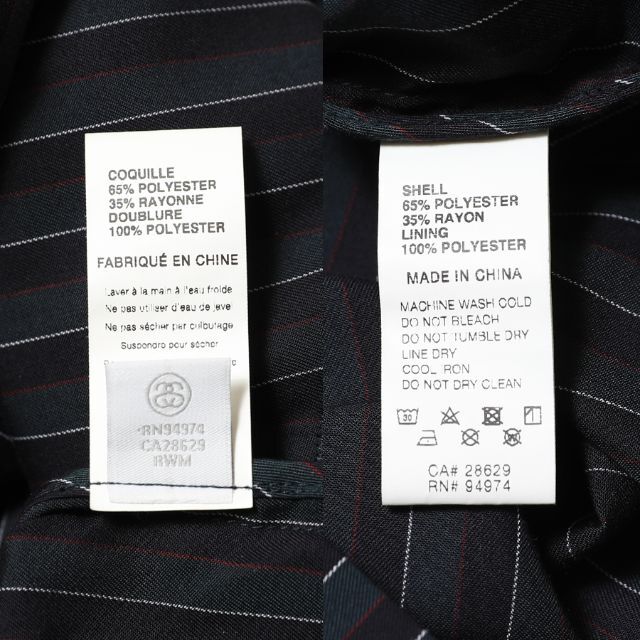 STUSSY - 美品|Stussy|Bryan Stripe Jacket |レア|Lの通販 by 19