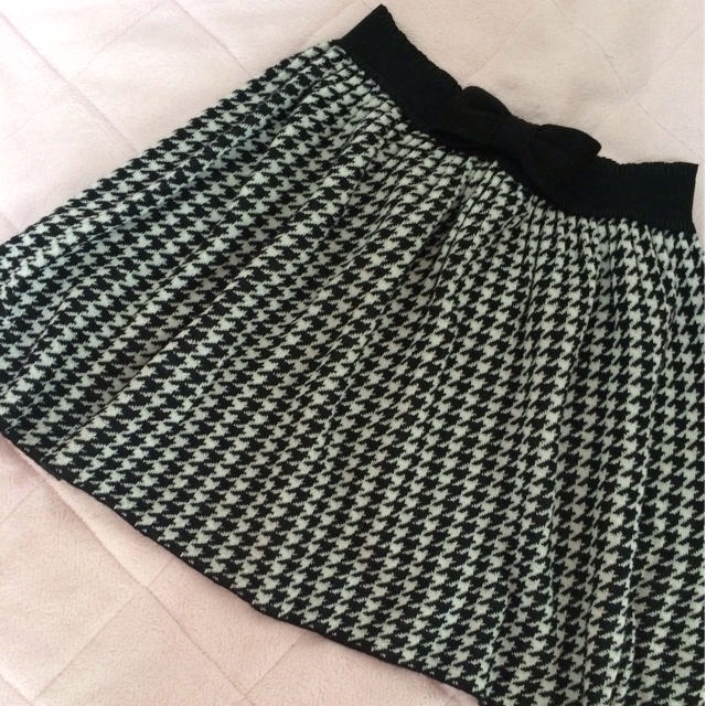 Feroux(フェルゥ)のFeroux 千鳥柄スカート レディースのスカート(ミニスカート)の商品写真