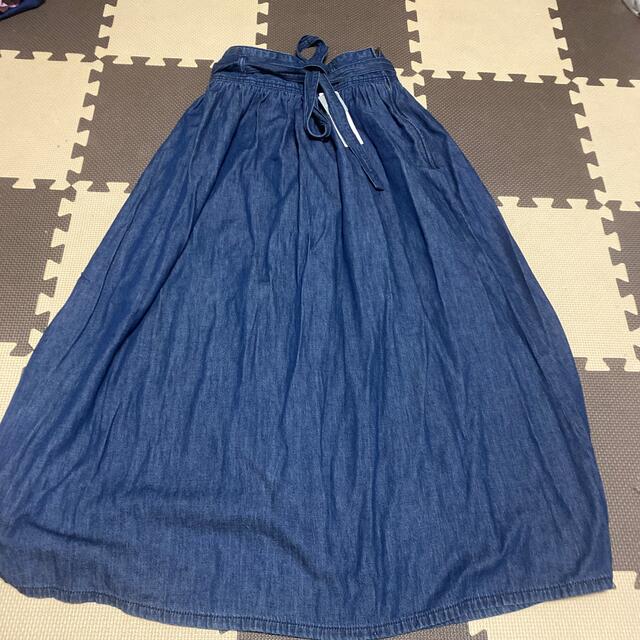 GU(ジーユー)のGUデニムスカート レディースのスカート(ロングスカート)の商品写真