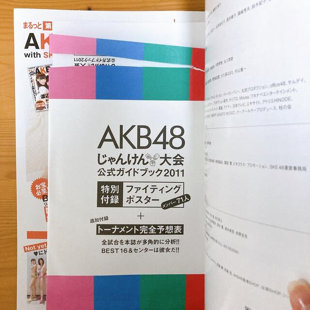 AKB48 総選挙・じゃんけん大会 公式ガイドブック 3冊セット