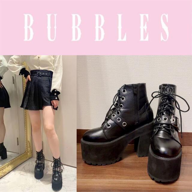 Bubbles - 【 bubbles】 ︎ ハトメベルトブーツ【定価¥8,250】の通販 by Ossan’s Shop♡+.＊｜バブルスならラクマ