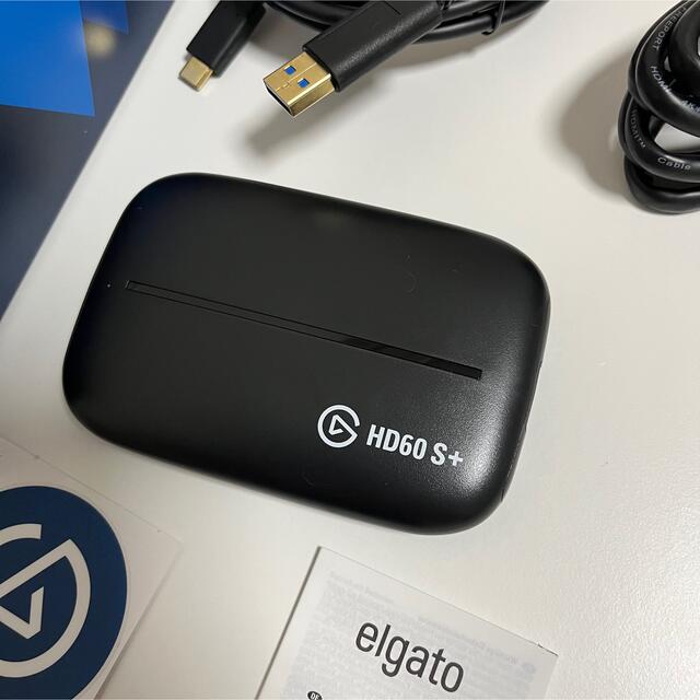 Elgato エルガト Game Capture HD60S+ スマホ/家電/カメラのPC/タブレット(PC周辺機器)の商品写真