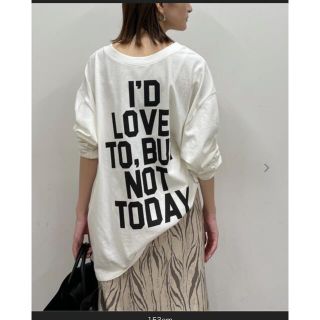 ラウンジドレス(Loungedress)のラウンジドレス2ウェイビッグロゴTシャツ(Tシャツ/カットソー(七分/長袖))