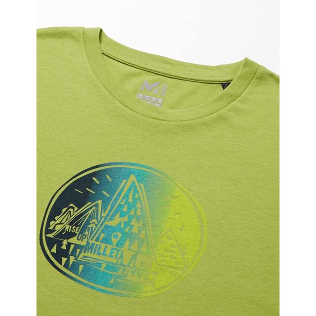 MILLET ミレー 半袖シャツ リミテッドカラーTシャツ メンズL新品グリーン 2