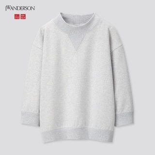 ユニクロ(UNIQLO)のUNIQLO×JWANDERSON  ハイネックスウェットシャツ（七分丈）(トレーナー/スウェット)