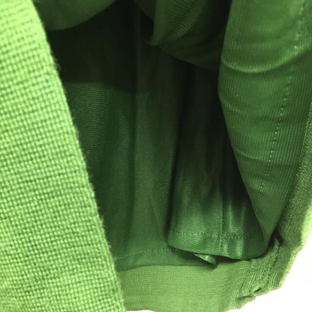 pierre cardin(ピエールカルダン)のPierre cardin ピエールカルダン　スカート　グリーン　Lサイズ レディースのスカート(ひざ丈スカート)の商品写真