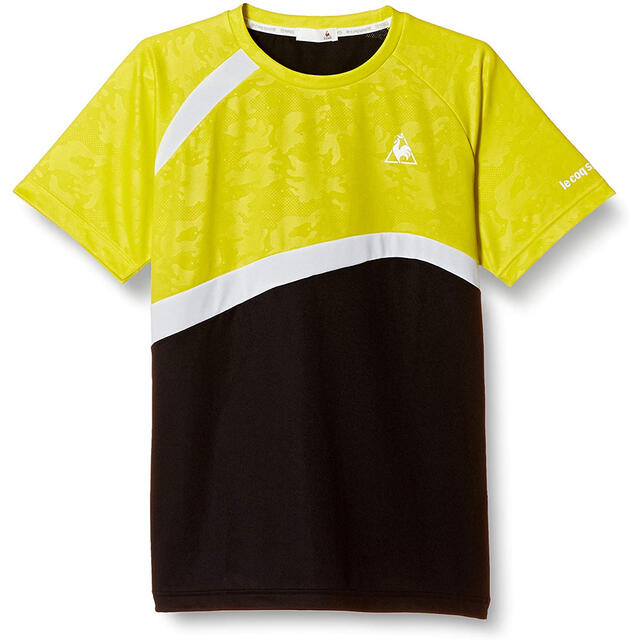 le coq sportif(ルコックスポルティフ)のルコックスポルティフ テニスウェア 半袖Tシャツ QTMQJA11 メンズL新品 スポーツ/アウトドアのテニス(ウェア)の商品写真