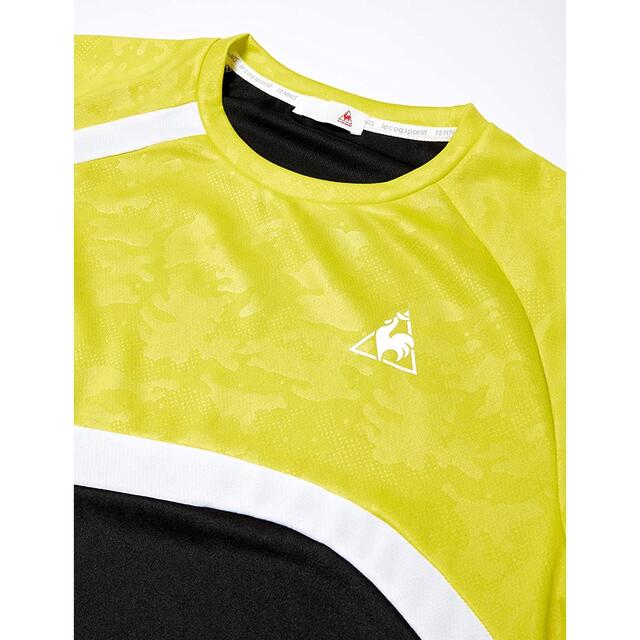 le coq sportif(ルコックスポルティフ)のルコックスポルティフ テニスウェア 半袖Tシャツ QTMQJA11 メンズL新品 スポーツ/アウトドアのテニス(ウェア)の商品写真