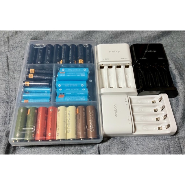 SANYO - SANYO eneloop 同 pro lite 充電器セット 使用少