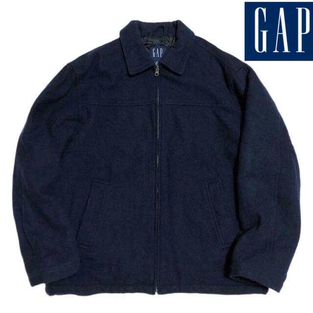 Y2K OLD GAP ウール トラッカージャケット 紺 オールドギャップ