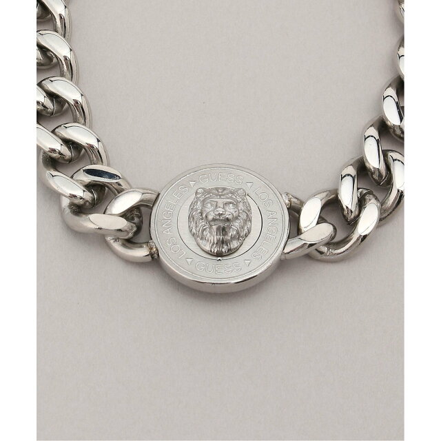 【シルバー(ST)】(M)LION KING Coin Bracelet