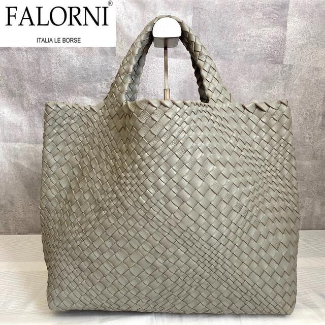 新作商品 - FALORNI 【美品】FALORNI トートバッグ定価15万 レザー