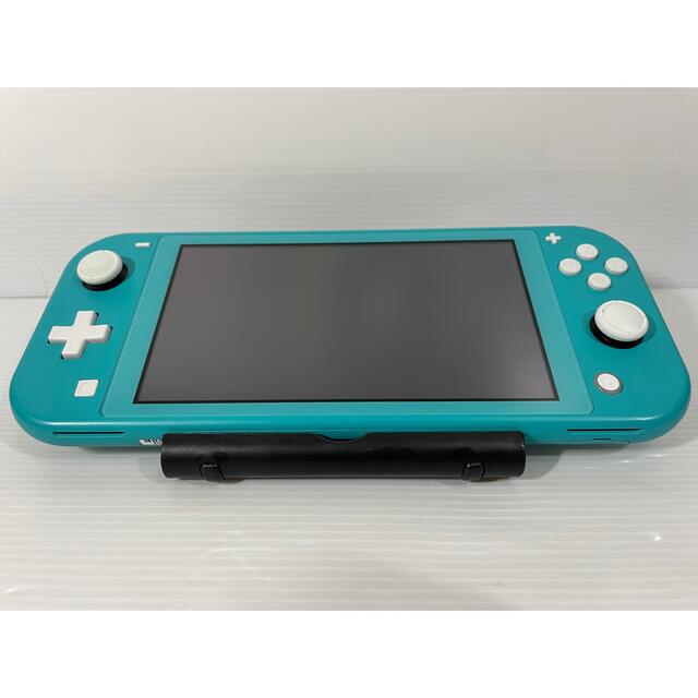 Nintendo Switch(ニンテンドースイッチ)の【完品】Nintendo Switch Light ターコイズ  本体 任天堂 エンタメ/ホビーのゲームソフト/ゲーム機本体(携帯用ゲーム機本体)の商品写真