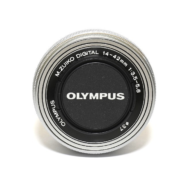 OLYMPUS】美品☆電動パンケーキレンズ☆M.ZUIKO 14-42mm www
