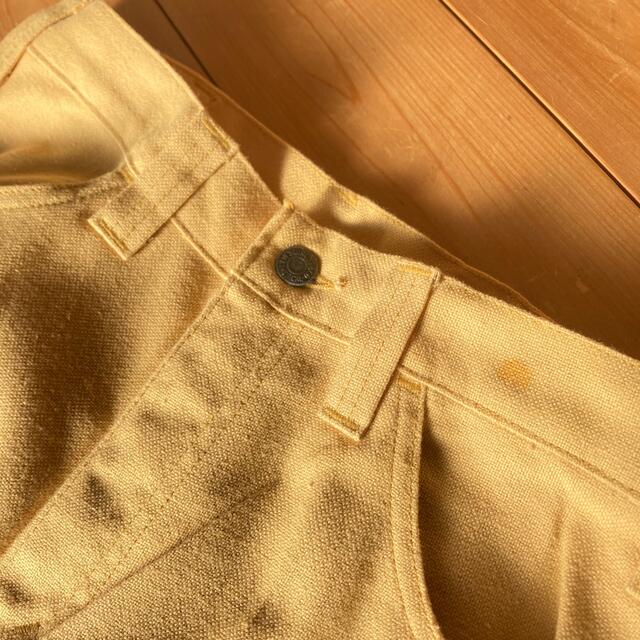 【デッドストック】70's Levi'sスタプレ 646 ベージュ/黄31/32