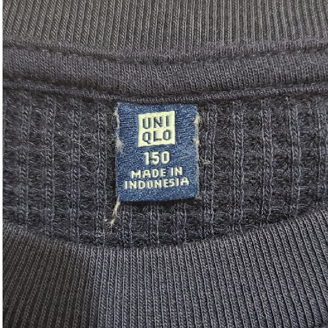 大特価在庫】 UNIQLO 同時購入ユニクロ ワッフルシャツ１５０の通販 by あづあづ｜ユニクロならラクマ