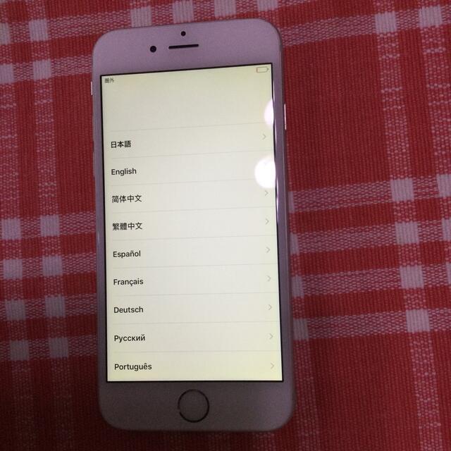 iPhone ６　16GB シルバー