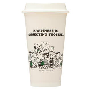 Starbucks Coffee - スターバックス　スヌーピー　リユーザブルカップ PEANUTS オフホワイト