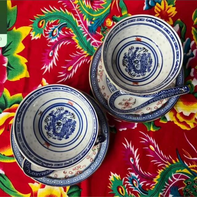 希少 中国景徳鎮09 花竜装飾 食器セット 中国陶磁器 皿 レンゲ 希少 中国景徳鎮09 花竜装飾 食器セット 中国陶磁器 皿 レンゲ