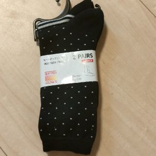 ユニクロ(UNIQLO)のユニクロ　women ヒートテックソックス2p 23-25㎝(ソックス)