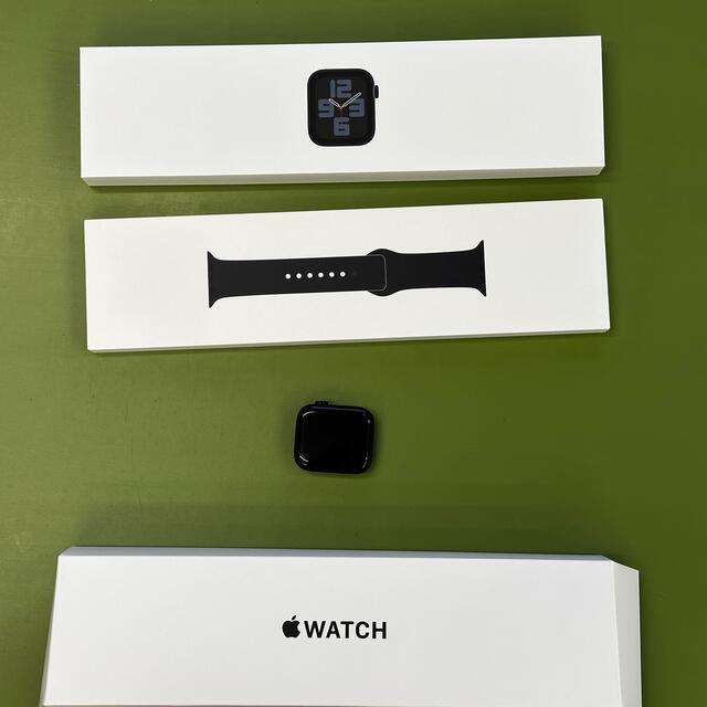 Apple Watch SE 第二世代 GPSモデル ミッドナイト 人気メーカー