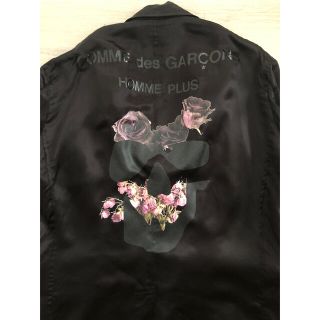 コムデギャルソンオムプリュス(COMME des GARCONS HOMME PLUS)のコムデギャルソンオムプリュスロゴ入りジャケットビックシルエット(ナイロンジャケット)