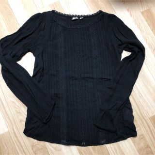 ギャップ(GAP)の GAPブラウスカットソー☆美品(シャツ/ブラウス(長袖/七分))