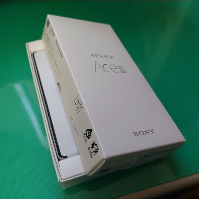 Xperia(エクスペリア)のSONY Xperia Ace III 未使用 スマホ/家電/カメラのスマートフォン/携帯電話(スマートフォン本体)の商品写真