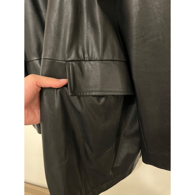 stein(シュタイン)のstein fake leather car jacket メンズのジャケット/アウター(レザージャケット)の商品写真