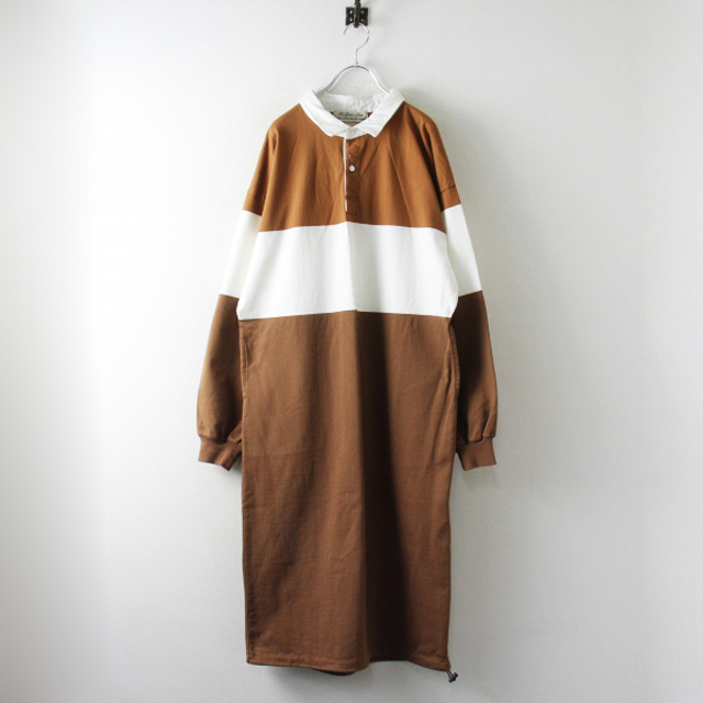 REMI RELIEF(レミレリーフ)の新品 未使用 2021AW L'Appartement別注 アパルトモン REMI RELIEF レミレリーフ Rugger Onepiece ラガーワンピース F【2400013007115】 レディースのワンピース(その他)の商品写真