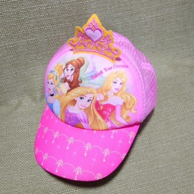 Disney(ディズニー)のディズニープリンセス キャップ キッズ/ベビー/マタニティのこども用ファッション小物(帽子)の商品写真
