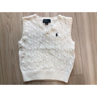 ポロラルフローレン(POLO RALPH LAUREN)の24M 白ベスト　RALPH LAUREN ポロラルフローレン(その他)