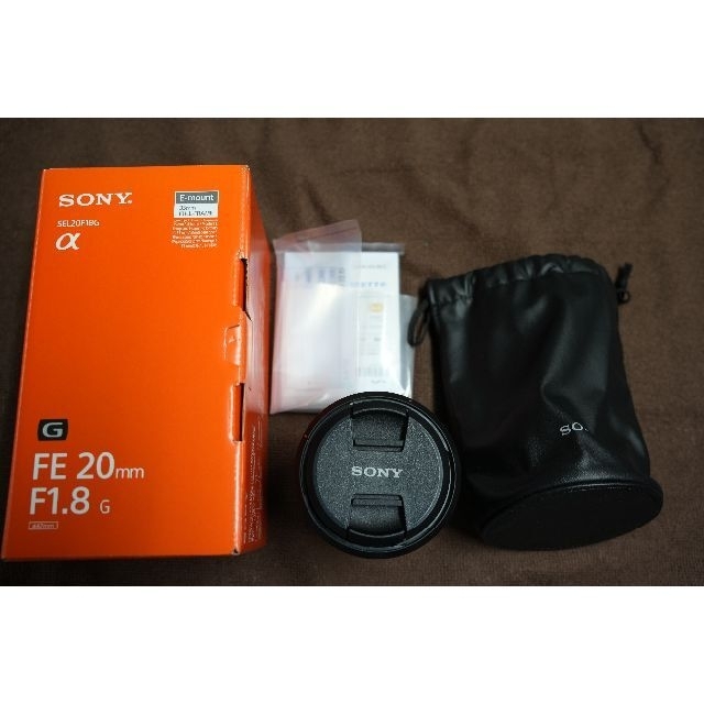 SONY単焦点レンズ FE 20mm F1.8 G SEL20F18G - レンズ(単焦点)