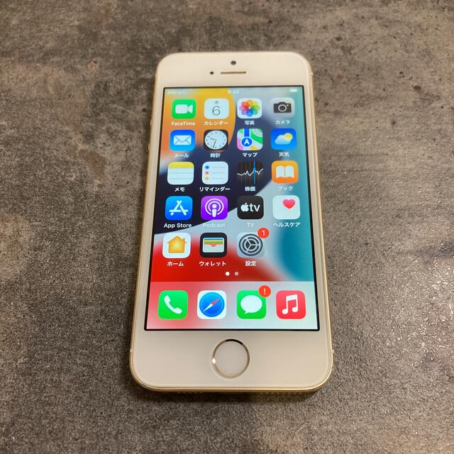 13413T iPhoneSE 64GB GOLD SIMフリー　品