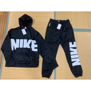 ナイキ(NIKE)のナイキ　スウェット ジョガーパンツ 上下 ブラック グリーン　スウッシュ(スウェット)