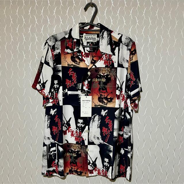 WACKO MARIA(ワコマリア)のWACKO MARIA 仁義なき戦い HAWAIIAN SHIRT XS メンズのトップス(シャツ)の商品写真