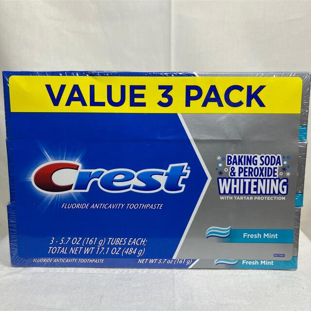 新品未開封 ホワイトニング Crest クレスト 歯磨き粉 3本セット 大容量 通販