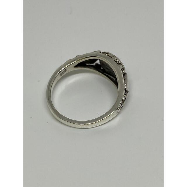 陰陽　印台オーバル　シルバー925リング　銀指輪　8号ギフト　KSE3ビそa  メンズのアクセサリー(リング(指輪))の商品写真