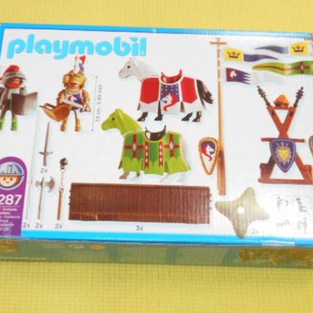 playmobil★3287 騎士の戦い プレイモービル★国内正規品★新品未開封