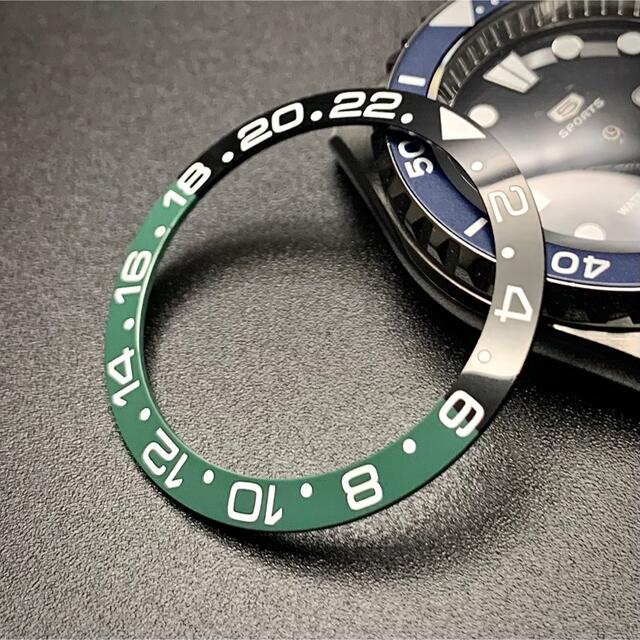 SEIKO(セイコー)の7S26-0020 SKX007 SBSA SRPD GMTマスター スプライト メンズの時計(腕時計(アナログ))の商品写真