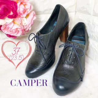 カンペール(CAMPER)の【sharaさま専用】CAMPER 37 ブーティ パンプス レースアップ (ブーティ)