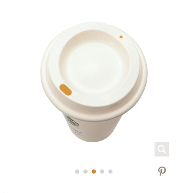 Starbucks Coffee(スターバックスコーヒー)の【新品未使用】スターバックス　リユーザルカップ　ホワイト　473ml インテリア/住まい/日用品のキッチン/食器(タンブラー)の商品写真