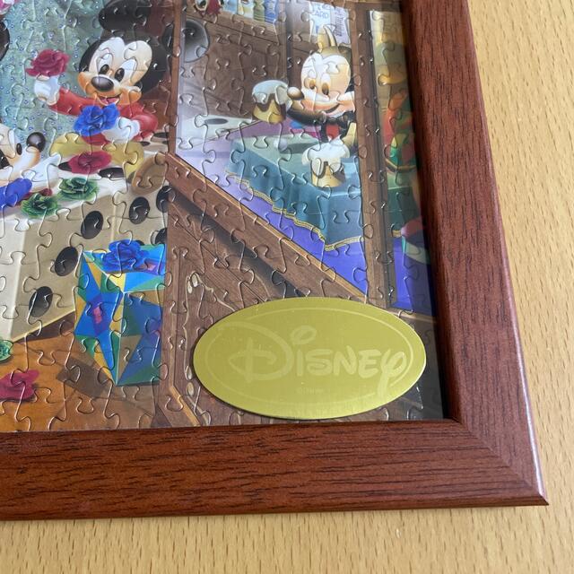 Disney(ディズニー)の【51】ディズニーパズル完成品　専用額付き エンタメ/ホビーの美術品/アンティーク(絵画/タペストリー)の商品写真