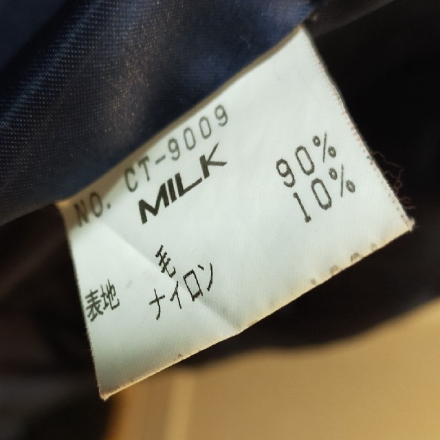 MILK(ミルク)のミルク●MILK●秋冬●ロングコート●チェック●温か●カワイイ●タータンチェック レディースのジャケット/アウター(ロングコート)の商品写真