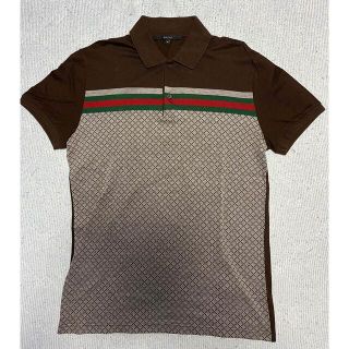 グッチ(Gucci)のGUCCI グッチ　ディアマンテシェリーライン　ポロシャツMサイズ(ポロシャツ)