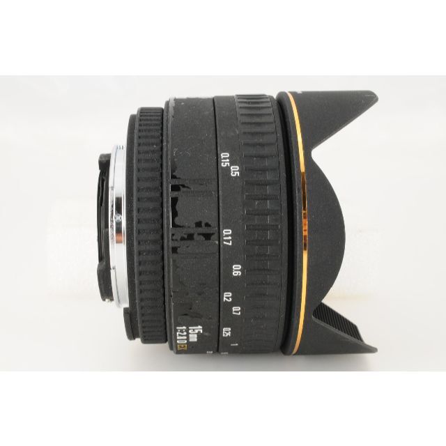 【広角魚眼レンズ】シグマ 15mm F2.8 EX DG fisheye ニコン 4