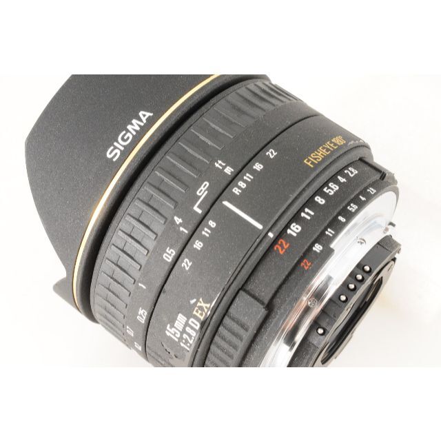 【広角魚眼レンズ】シグマ 15mm F2.8 EX DG fisheye ニコン 7