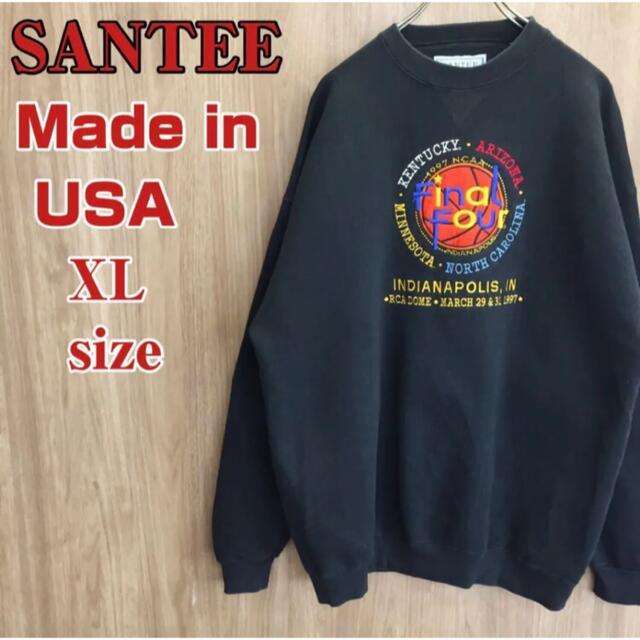 SANTI(サンティ)の【SANTEE】USA製☆NCAA バスケットボール カレッジスウェット 90s メンズのトップス(スウェット)の商品写真