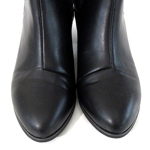 ORiental TRaffic(オリエンタルトラフィック)のオリエンタルトラフィック ショートブーツ サイドゴア ヒール 黒 ブラック LL レディースの靴/シューズ(ブーツ)の商品写真